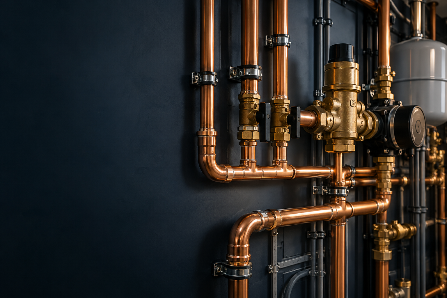 Illustrative pipe installation image